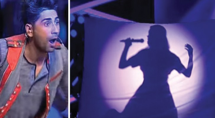 Une Superbe Voix Féminine Commence à Chanter, Mais Quand Le Rideau ... Une Superbe Voix Féminine Commence à Chanter, Mais Quand Le Rideau ...